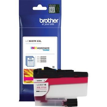Brother LC3037M, Super High-Yield, Ink, 1500 Page-Yield, Magenta