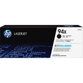 HP 94X (CF294X) Toner Cartridge, Black High Yield