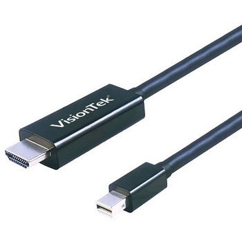 VisionTek Products, LLC Mini Display Port to HDMI 2.0 Active Cable, 6.6 ft