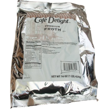 Caf&#233; Delight Frothy Topping, 16 oz Packet