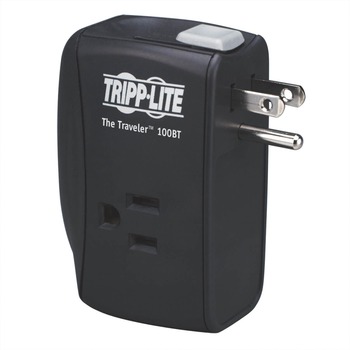 Tripp Lite by Eaton Protect It! Two-Outlet Portable Surge Suppressor, 1050 Joules, Black