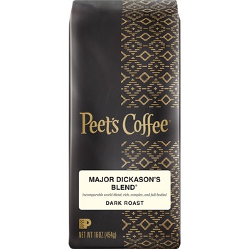 Peet&#39;s Coffee &amp; Tea&#174; Bulk Coffee, Major Dickason&#39;s Blend, Whole Bean, 1 lb Bag
