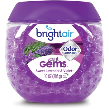 BRIGHT Air Scent Gems™ Odor Eliminator Air Freshener, Sweet Lavender and Violet, 6/CT