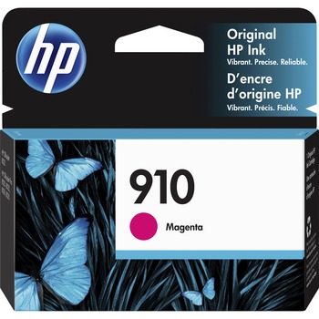 HP 910 Ink Cartridge, Magenta (3YL59AN)