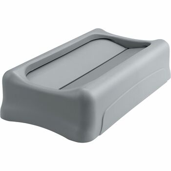 Rubbermaid Commercial Swing Lid for Slim Jim Waste Container, Gray
