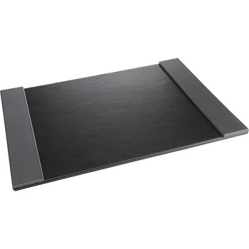 Artistic Monticello Desk Pad with Fold-Out Sides, 24 x 19, Black