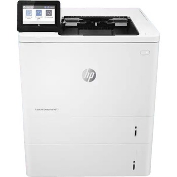 HP LaserJet Enterprise M612x Laser Printer, Print, White