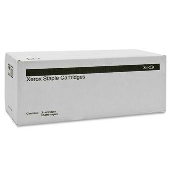 Xerox Staples for Xerox 5345/5355/5365/More, Three Cartridges, 15,000 Staples/Box