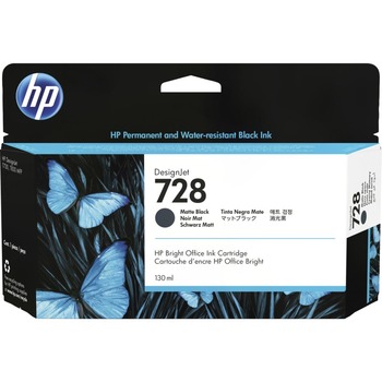 HP HP 728, (3WX25A) Matte Black Original Ink Cartridge