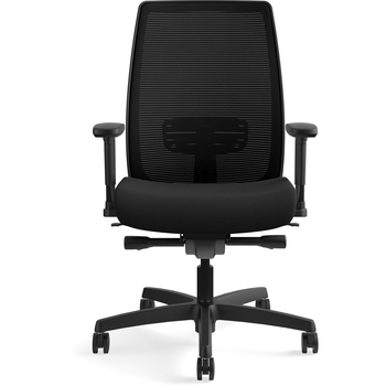 HON Endorse Mesh Mid-Back Work Chair, Black