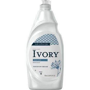 Ivory Dish Detergent, Classic Scent, 24oz Bottle, 10/Carton