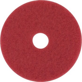 3M Low-Speed High Productivity Floor Pads 5100, 14-Inch, Red