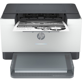 HP LaserJet M209dwe Laser Printer, Print, Gray/White