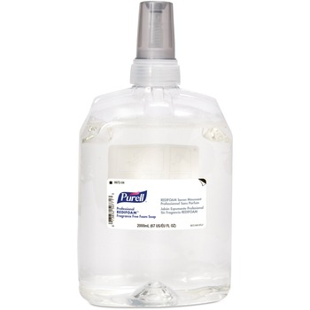 PURELL Professional REDIFOAM™ Fragrance-Free Foam Soap, 2000mL Refill for PURELL&#174; CXR REDIFOAM™ Dispensing Fixtures, 4/CT