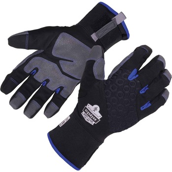 ergodyne Proflex 817 Reinforced Thermal Utility Gloves, Black, Medium, 1 Pair