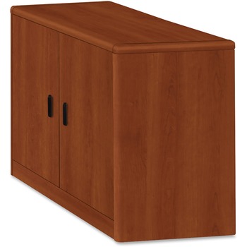HON 10700 Series Locking Storage Cabinet, 36w x 20d x 29 1/2h, Cognac