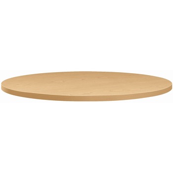 HON Between Round Table Tops, 36&quot; Dia., Natural Maple
