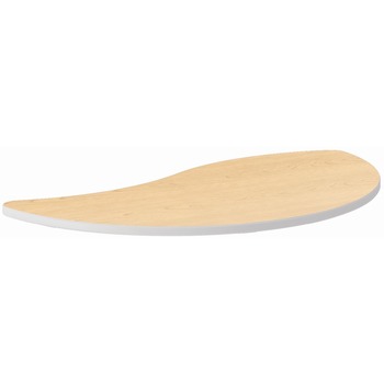 HON Build Wisp Shape, Wisp, 54w x 30d, Natural Maple