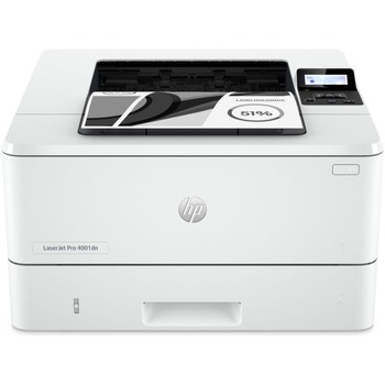 HP LaserJet Pro 4001dn Laser Printer, Print, White