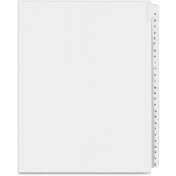 Avery Collated Legal Dividers Allstate&#174; Style, Side Tab Dividers, Letter Size, A-Z Tab Set