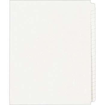 Avery Standard Collated Legal Dividers Style, Letter Size, Avery-Style, Blank Tab Set