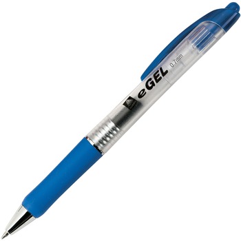 Avery eGEL&#174; Retractable Gel Pen, Roller Ball, Medium, Blue