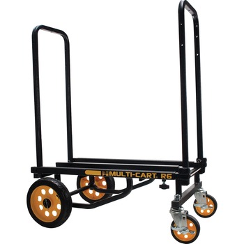 Advantus Multi-Cart 8-in-1 Cart, 500lb Capacity, 32 1/2 x 17 1/2 x 42 1/2, Black