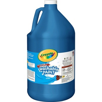 Crayola Washable Paint, 128 oz. Container, Blue