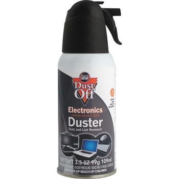 Dust-Off Disposable Compressed Gas Duster, 3.5 oz Can