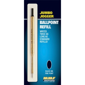 MMF Industries Refill Jumbo Jogger Pens, Fine, Black Ink