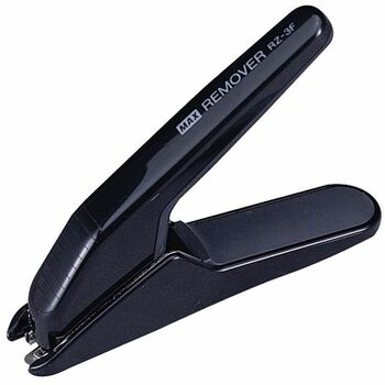 MAX Heavy-Duty Staple Remover, Black