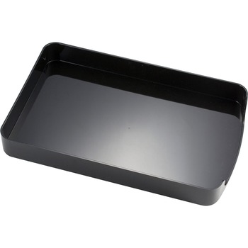 Officemate 2200 Series Front-Loading Desk Tray, Single Tier, Plastic, Legal, Black