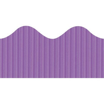 Pacon Bordette Decorative Border, 2 1/4&quot; x 50&#39; Roll, Violet