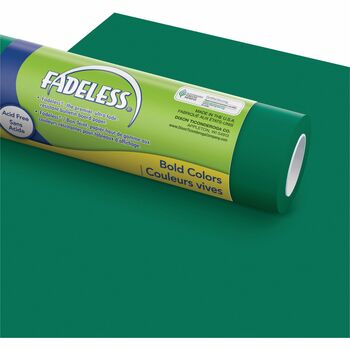 Pacon Fadeless Bold Colors Bulletin Board Art Paper Roll, 48 in x 50 ft, Emerald