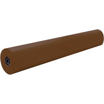 Pacon Rainbow Colored Kraft Duo-Finish Paper Roll, 35 lb, 36 in x 1000 ft, Brown