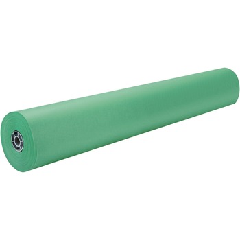 Pacon Rainbow Colored Kraft Duo-Finish Paper Roll, 35 lb, 36 in x 1000 ft, Brite Green