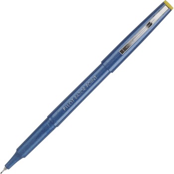 Pilot Razor Point Fine Line Marker Pen, Blue Ink, .3mm, Dozen