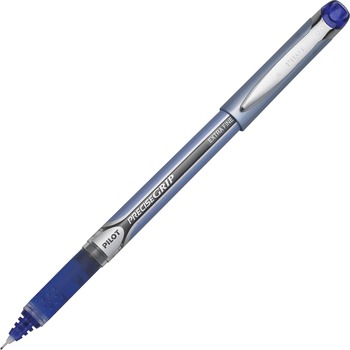 Pilot Precise&#174; Grip Rollerball Pens, Extra Fine Point, Blue Ink, Dozen