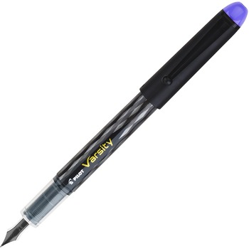 Pilot Varsity Fountain Pen, Purple Ink, 1mm