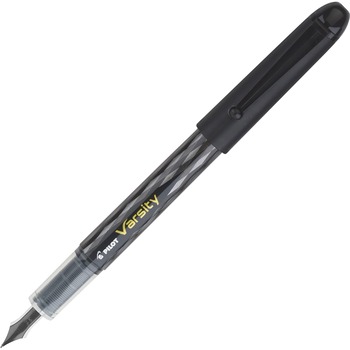 Pilot Varsity Fountain Pen, Black Ink, 1mm