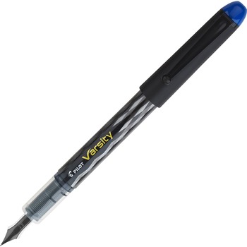 Pilot Varsity Fountain Pen, Blue Ink, 1mm