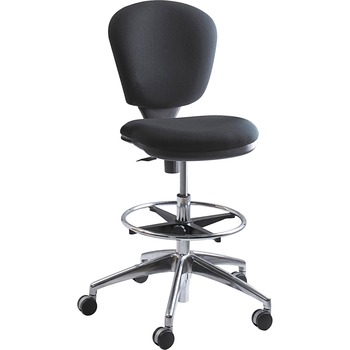 Safco Metro Collection Extended Height Swivel/Tilt Chair, 22-33&quot; Seat Height, Black