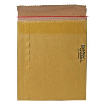 W.B. Mason Co. Jiffy Rigi Bag Self-Seal Mailers, #5, 10-1/2 in x 14 in, Side Seam, Golden Brown, 150/Carton