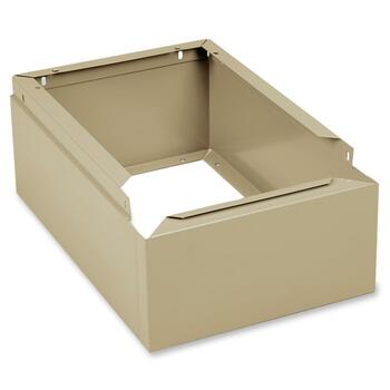 Tennsco Optional Locker Base, 12w x 18d x 6h, Sand