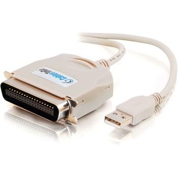 C2G 6&#39; USB to C36 Parallel Printer Adapter Cable