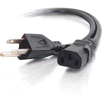 C2G 15ft 18 AWG Universal Computer Power Cord (NEMA 5-15P to IEC320C13)