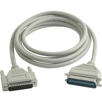 C2G 10&#39; IEEE 1284-DB25 Male to Centronics 36 Male Parallel Printer Cable