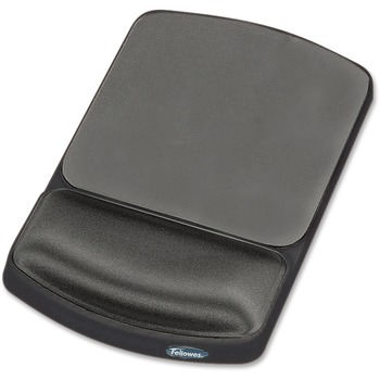 Fellowes Gel Wrist Rest and Mouse Pad, 0.94 in x 6.25 in x 10.13 in, Platinum