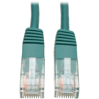 Tripp Lite by Eaton Cat5e 350 MHz Molded (UTP) Ethernet Cable (RJ45 M/M) - Green, 7 ft.
