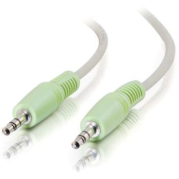 C2G 6&#39; 3.5mm M/M Stereo Audio Cable (PC-99 Color-Coded)
